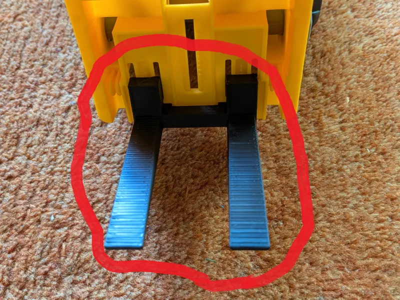 Tedi Gabelstapler Ersatzgabel