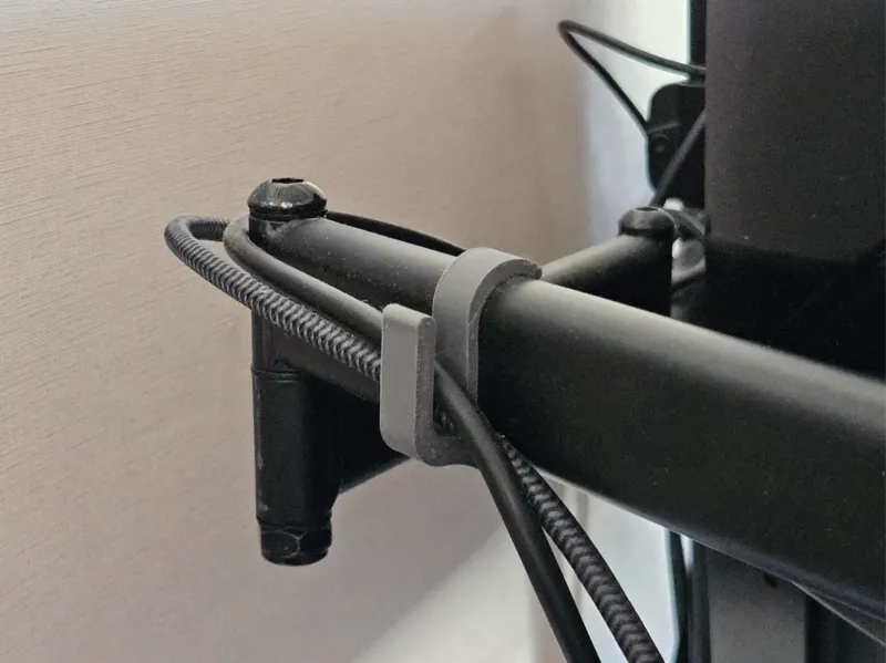 Monitor Kabelhalterung