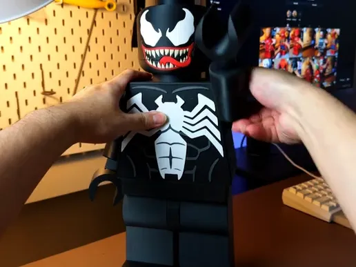 Venom Brick figure