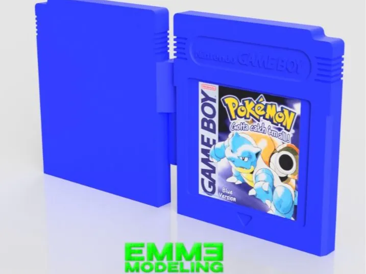 Game Boy Cartridge-Style SD Card Holder