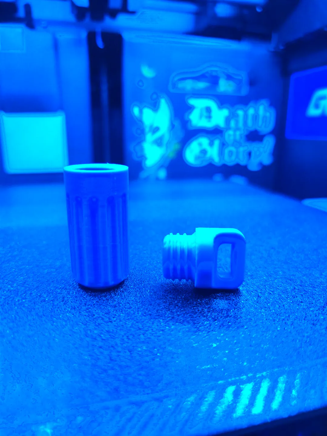 Keychain Container Pill Storage Bottle view 2