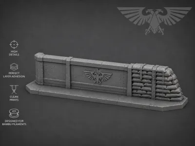 Imperial Defense Wall & Sandbag Barrier