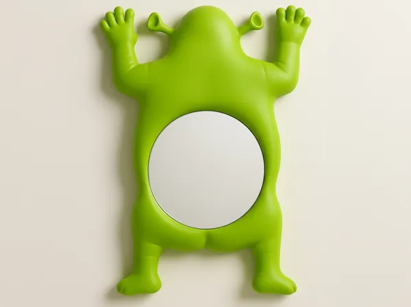 Miroir humoristique Shrek