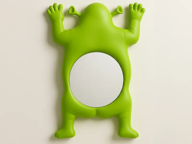 Shrek mirror