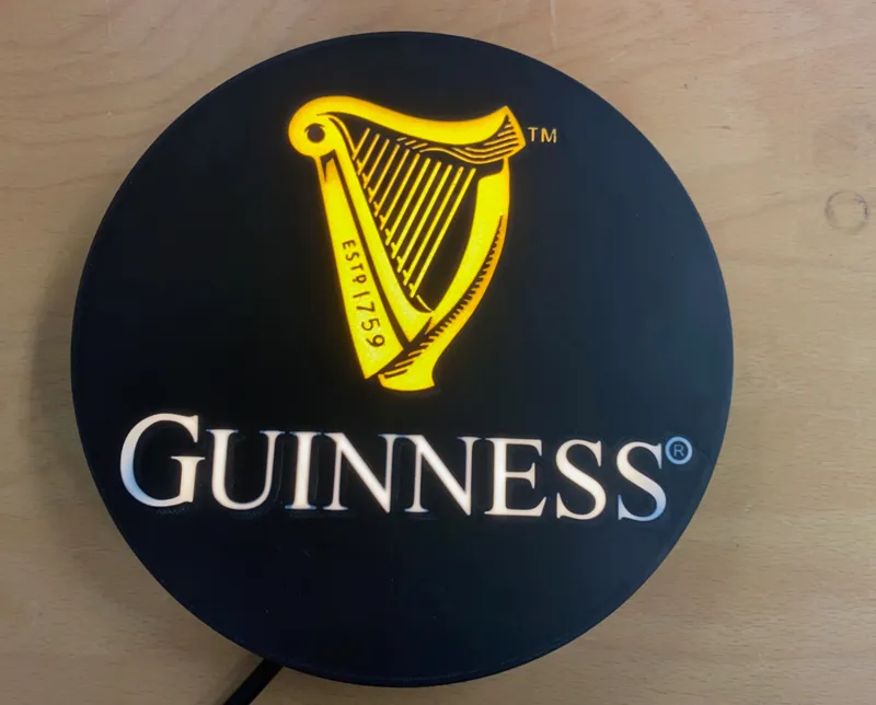 Guinnes Leuchte