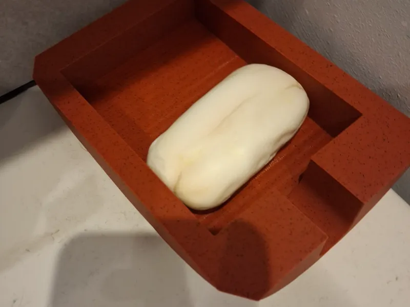 low profile soap holder