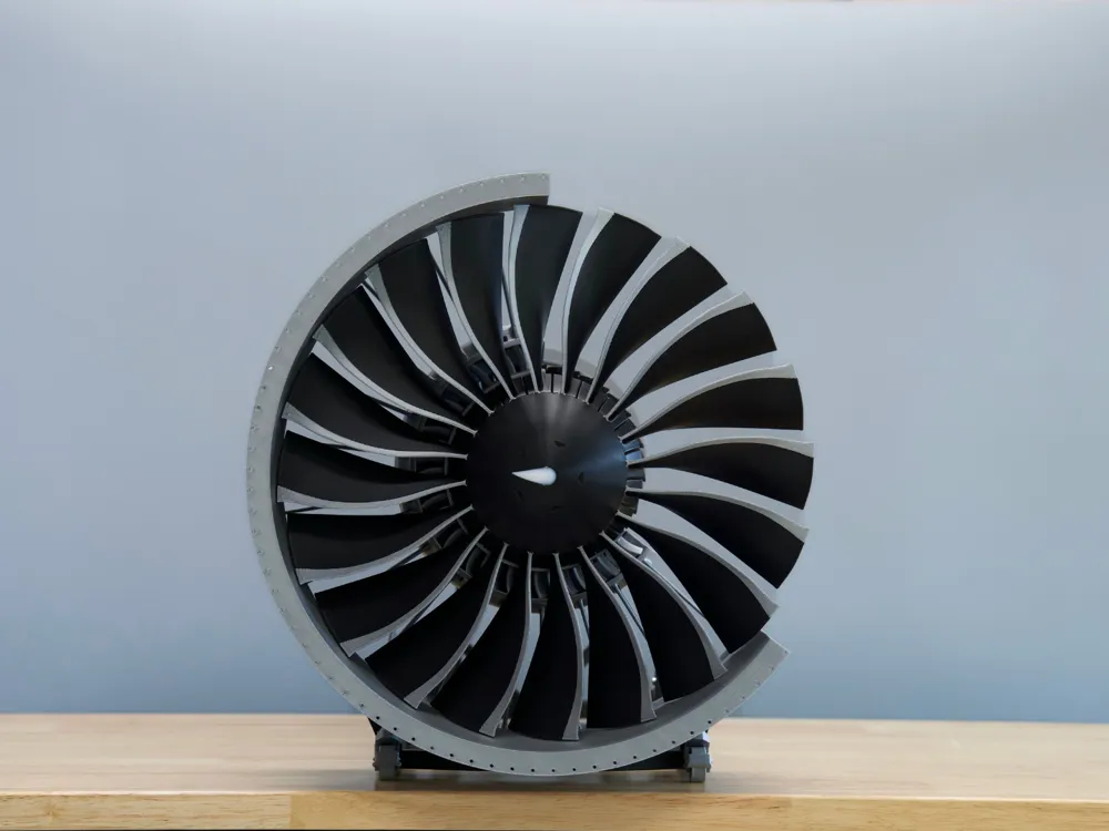3D Printable Geared Turbofan Engine - Free 3D Print Model - MakerWorld