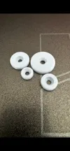 PETG 4mm countersunk, 15mm outer diameter, 5mm height