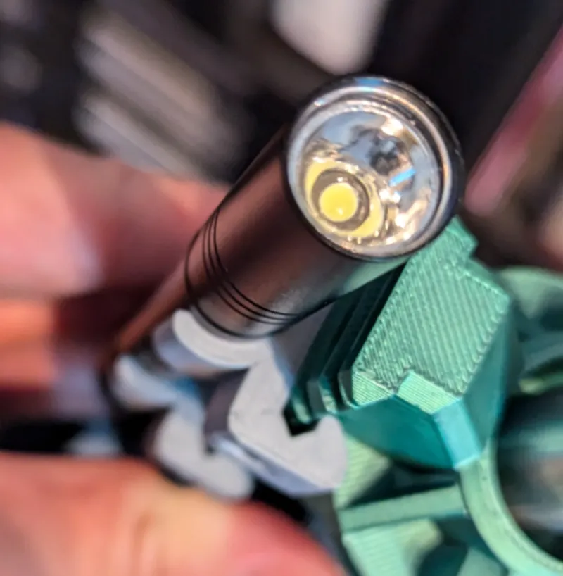 Pen Light Picatinny Mount