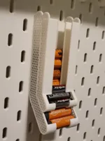 Distributeur de piles AA/AAA pour panneau Ikea Skadis — photo 5