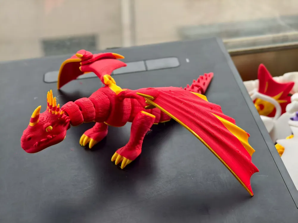 Figurine décorative de collection Dragon et étoile, Design spécial