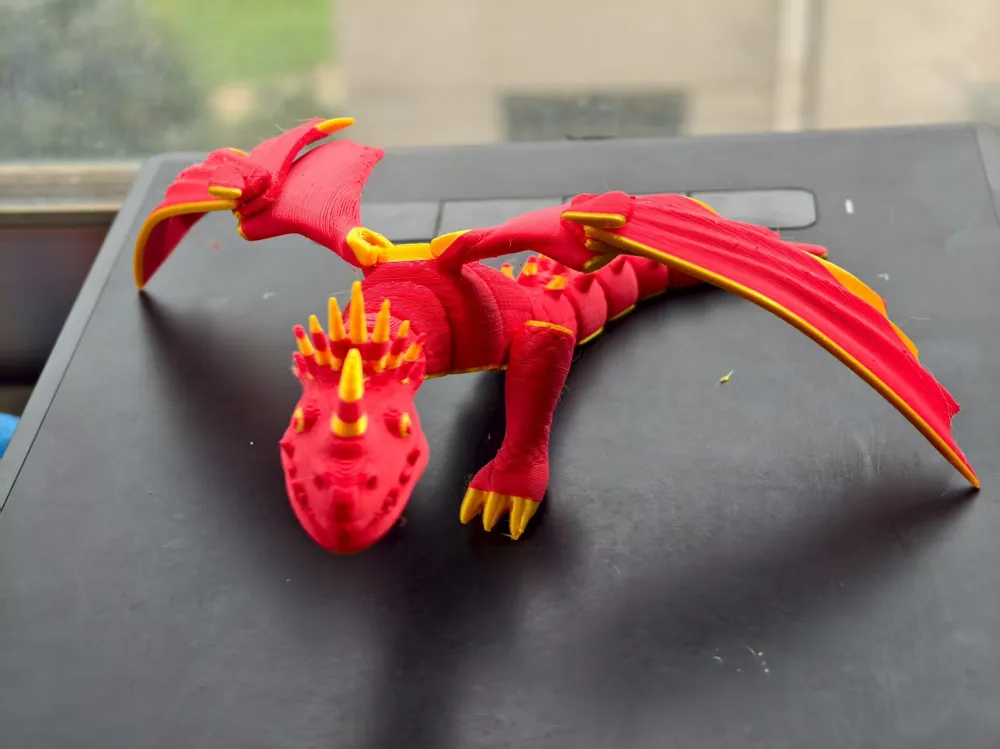 Figurine décorative de collection Dragon et étoile, Design spécial