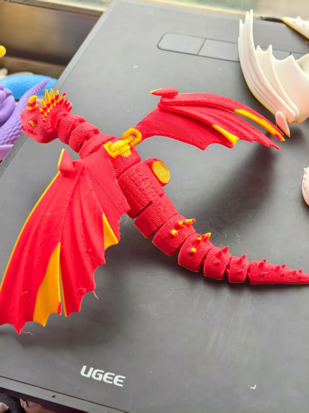 Figurine décorative de collection Dragon et étoile, Design spécial