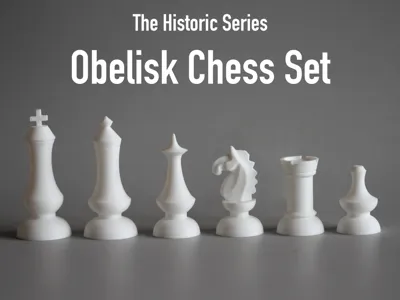 Obelisk Chess Set