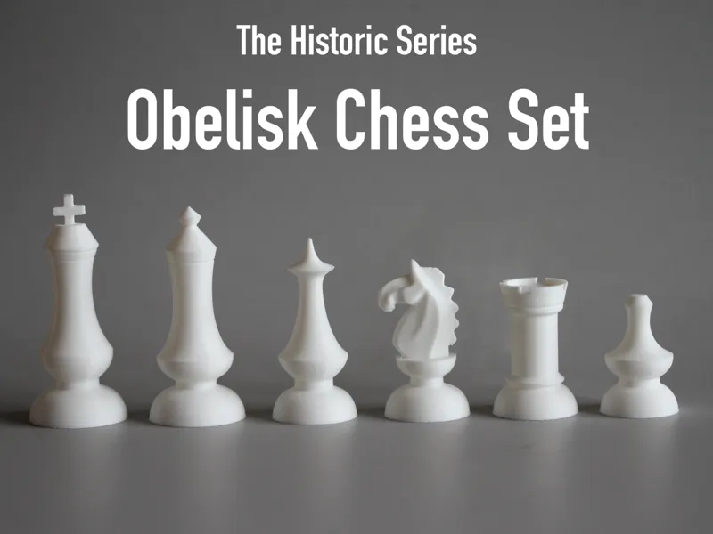 Obelisk Chess Set