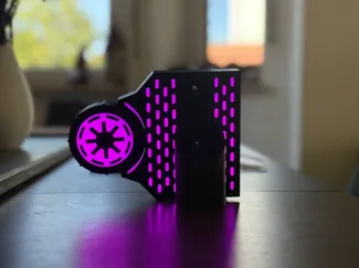 Galactic republic lightsaber wallmount