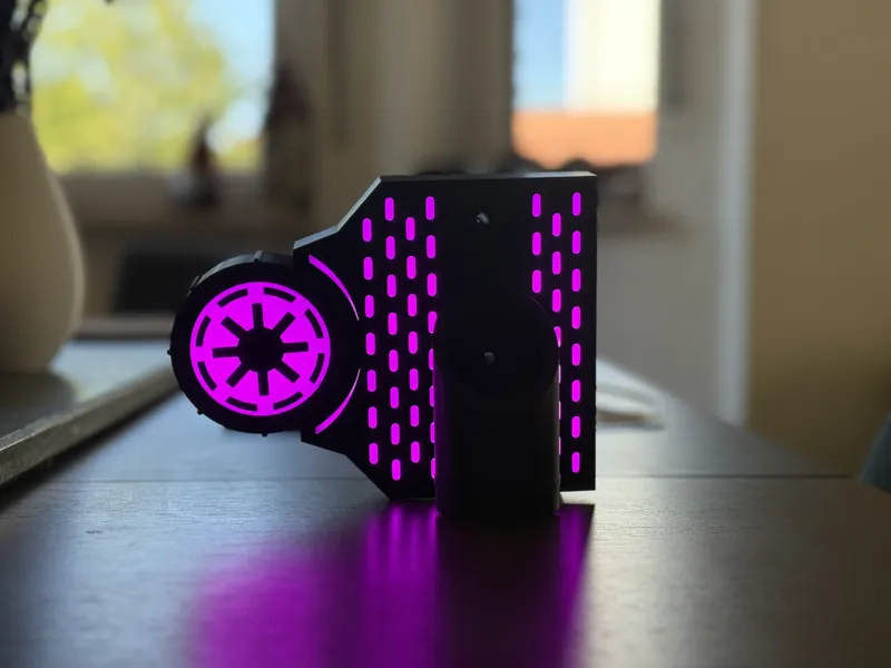 Galactic republic lightsaber wallmount