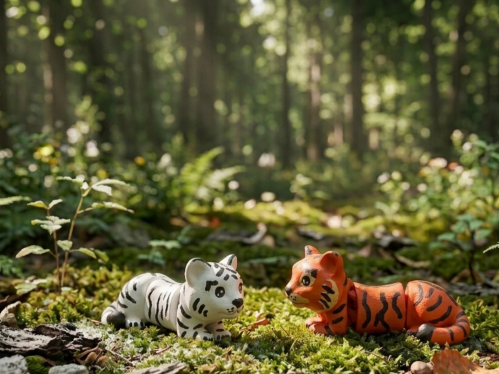 Miniatura 1 do modelo 3D mini flexi tiger