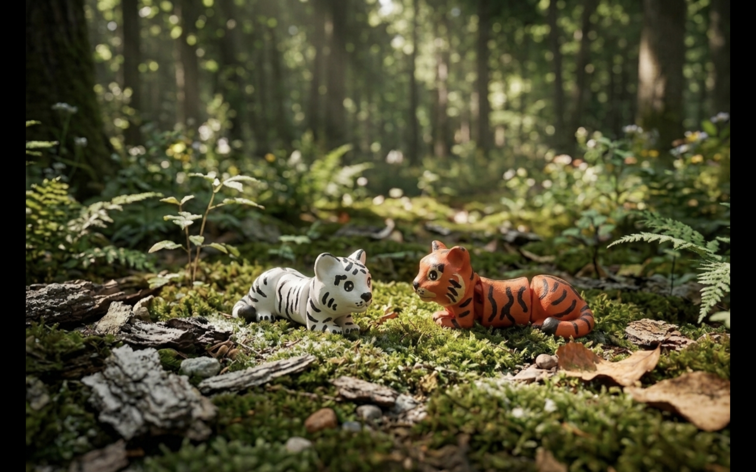 Miniatura 2 do modelo 3D mini flexi tiger