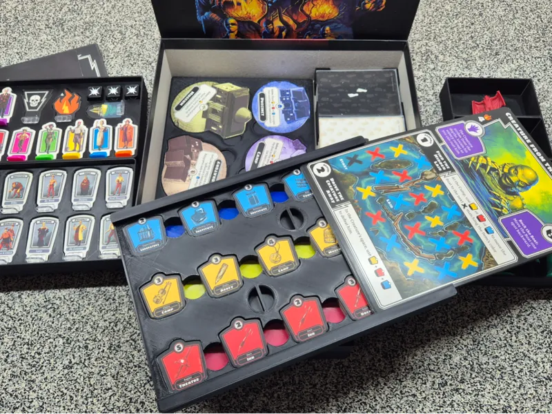 Horrified Board Game Storage