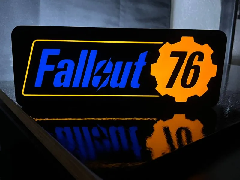 Fallout 76 LightBox - Scatola Luminosa (PC game)