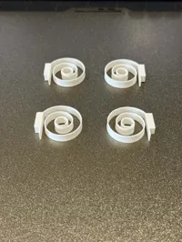 Recommended PETG springs*4 0.2mm layer, 2 walls, 8% infill