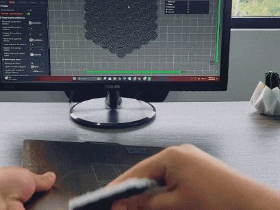 Nasa Chainmail - Coaster (Made By Me)