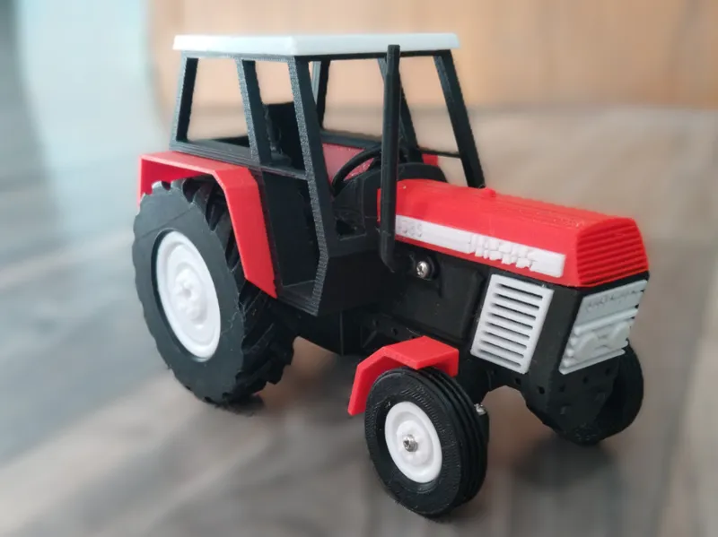 Tractor Ursus C-385 scale 1:24 