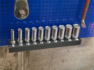 Nordic PegWall Socket Holder - QuickLift Edition