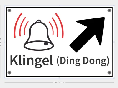 Doorbell Sign
