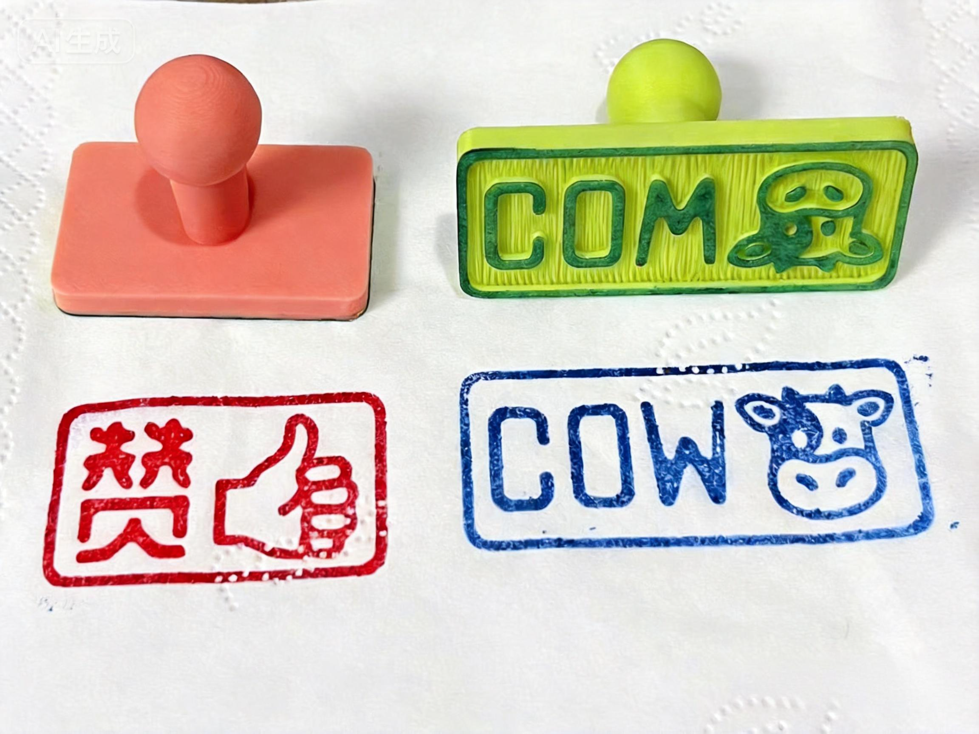 可定制的参数化带图案的印章