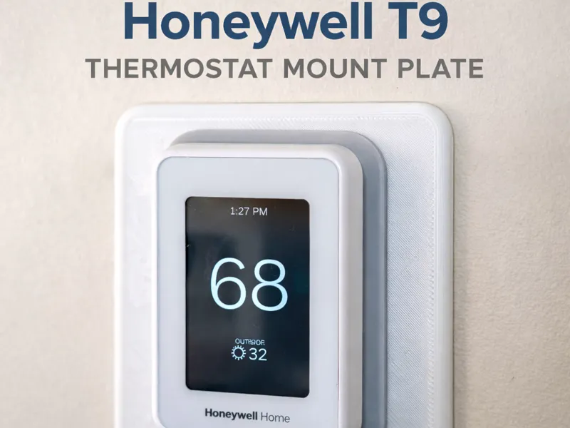 Honeywell T9 Thermostat Mount Plate