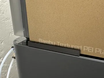 Plate Guide for AMS w. Top Tool Storage Bambu P1S