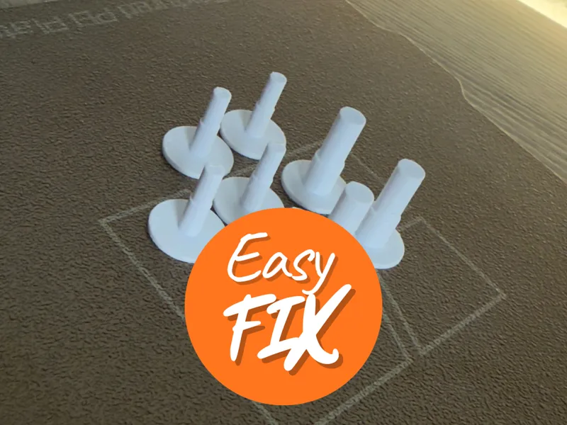 Wall Hole Cover Plugs - 6mm, with(out) plugs