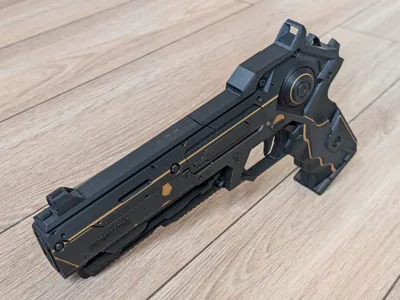 Futuristol Prop Gun Pistol Model V1