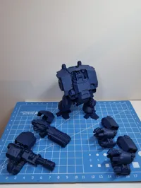 WEAPONS ONLY 0.08mm layer, 2 walls, 15% infill
