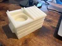 0.2mm layer, 3 walls, 15% infill, supports