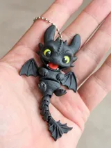 Артикулиран ключодържател Toothless