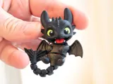 Артикулиран ключодържател Toothless