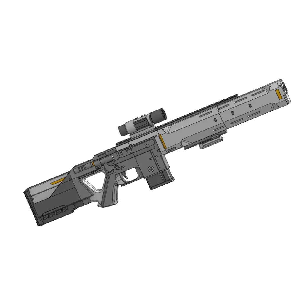 R-72 Censor Helldivers 2 - Free 3D Print Model - MakerWorld