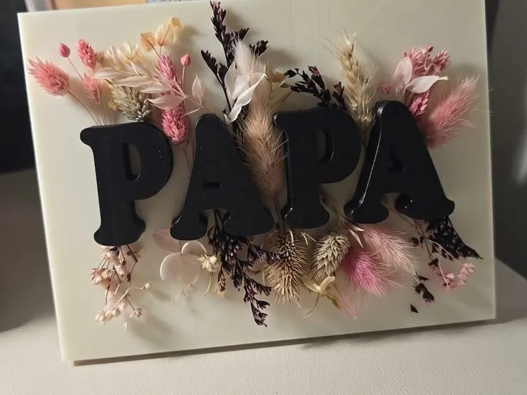 MARCO PARA FLORES PAPA