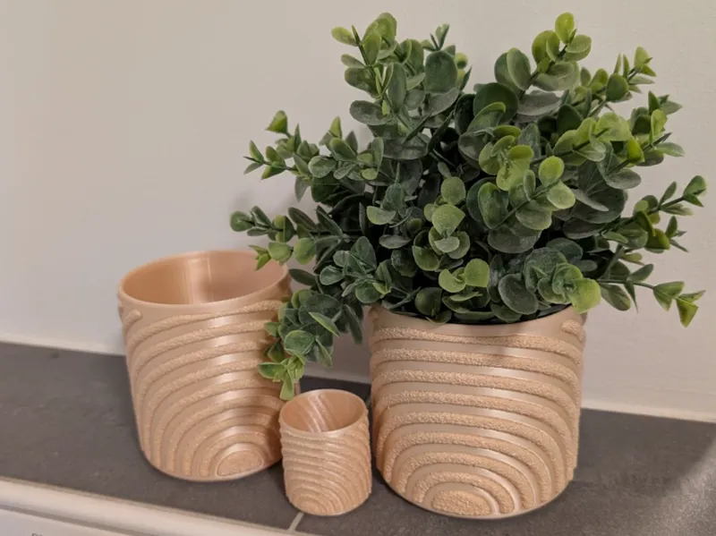 Stylisch Fuzzy pot Arches