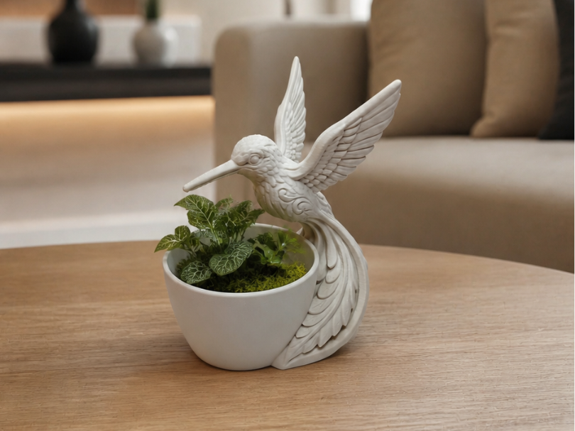 Kolibri Pflanzschale "Nektar" fuer Zuhause