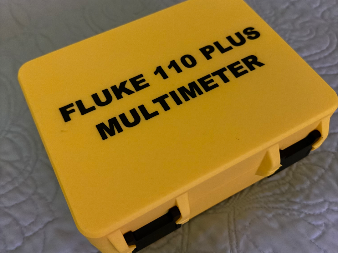 Multimeter Storage Box