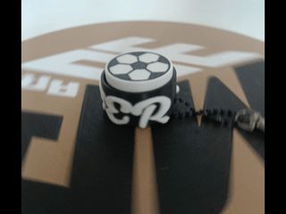 Soccer Clicker keychain