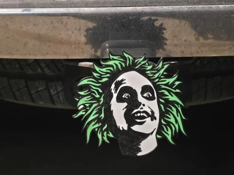 Beetlejuice Hitch Cover