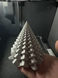 Vase spirale sapin en sucre — photo 3