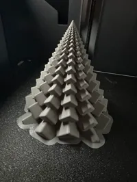 Vase spirale sapin en sucre — photo 8