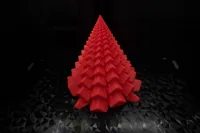 Vase spirale sapin en sucre — photo 2