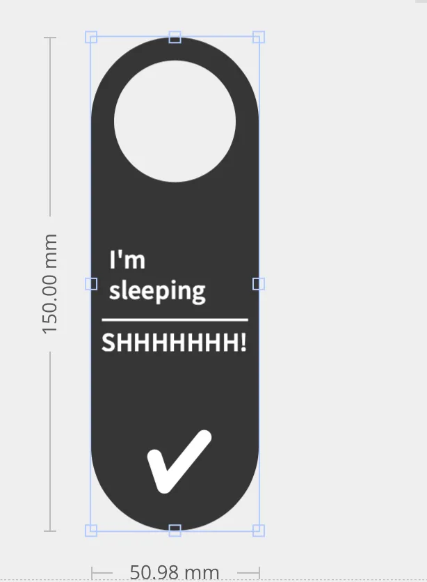 Sleep Area. Sign sleeping sign by S@m360 - MakerWorld